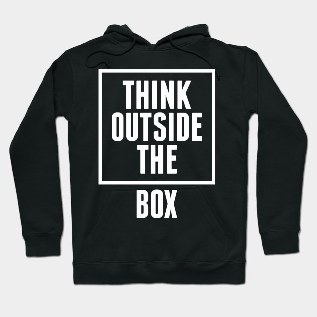 think outside the box Hoodie by upcs